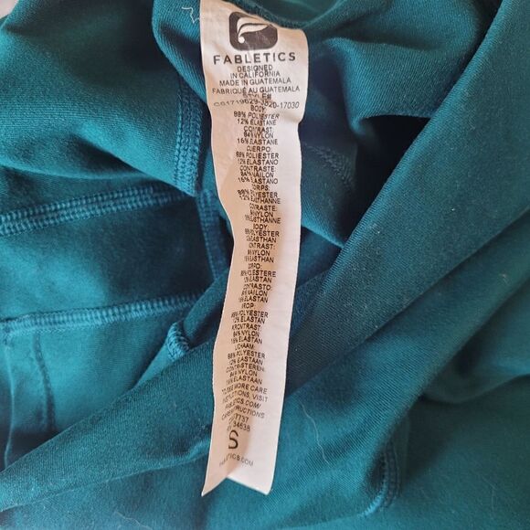 Fabletics teal leggings    - Picture 5 of 5